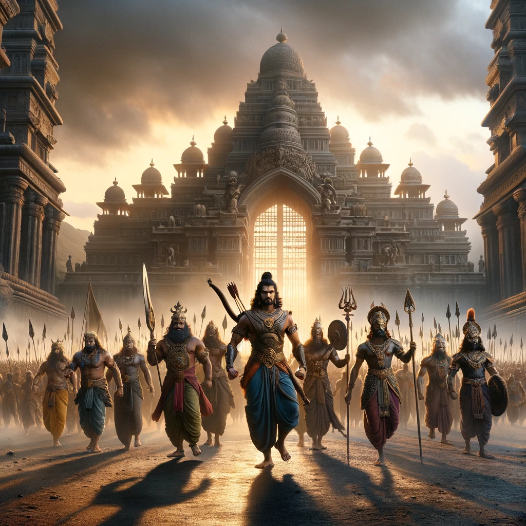 The Monkeys Reach the City Gates